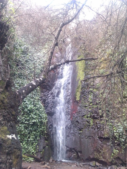 waterfall on the Barranco de la MinaPicture